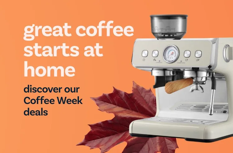 great coffee starts at home