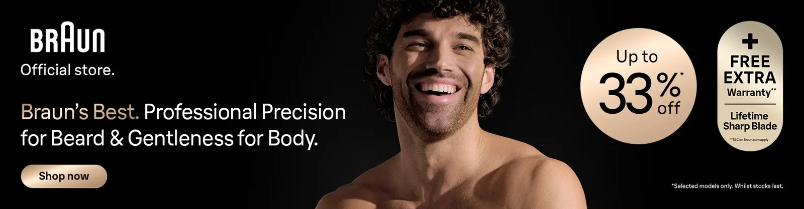 Braun’s Best. Professional Precision for Beard & Gentleness for Body