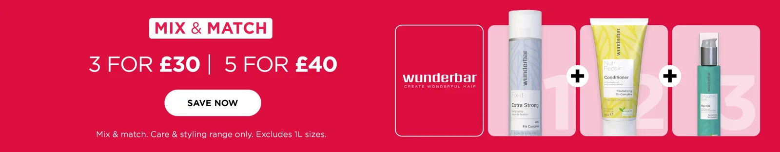 3 FOR £30 | 5 FOR £40