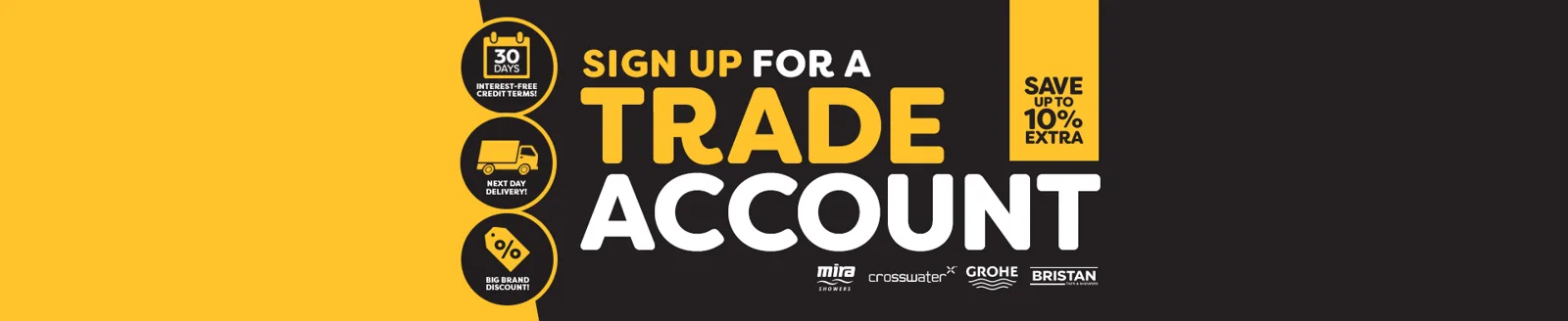 SIGN UP FOR A TRADE ACCOUNT